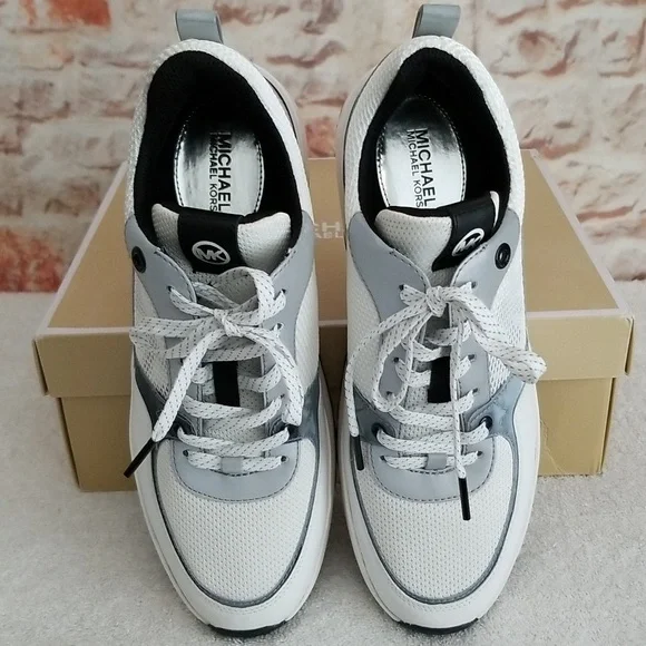 New Michael Kors Ballard Colorblock Nylon Sneakers - Picture 13 of 13